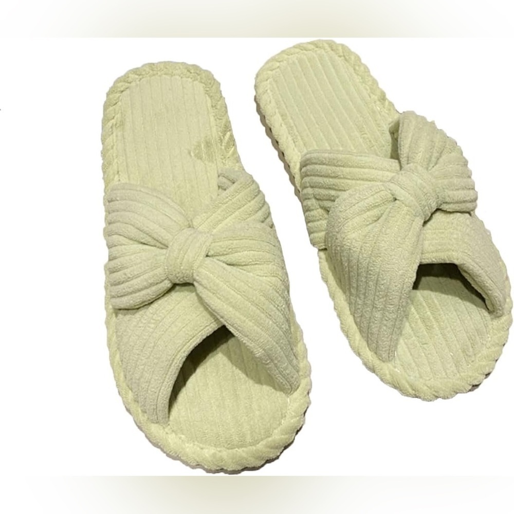 NEW BrolEo Flat Bottom Cotton‎ Slippers - Size 38-39